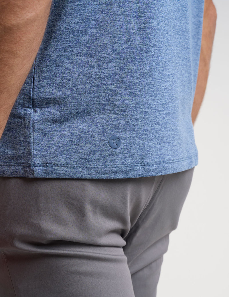 Supersoft Tee - Indigo Wash Heather (The Never Left)